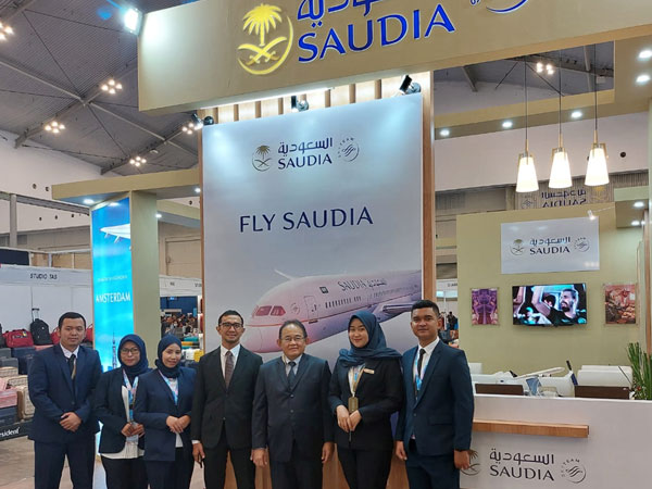 Saudia Airlines Indonesia Berpartisipasi dalam ASTINDO Travel Fair 2023 di ICE BSD Tangerang
