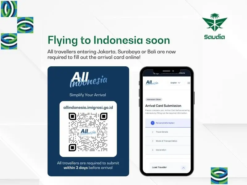 Informasi Penting: Kebijakan Baru Pengisian Arrival Card untuk Penumpang yang Masuk ke Indonesia