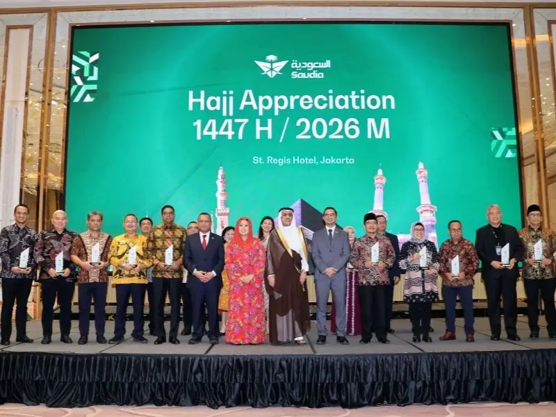 Sukses Terbangkan Lebih dari 101 Ribu Jemaah, Saudia Airlines Gelar “Haji Appreciation 2026” di St. Regis Jakarta