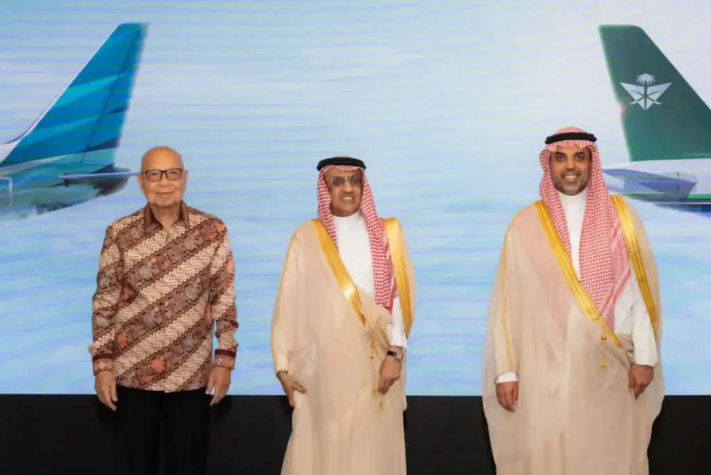 Saudia dan Garuda Indonesia Bermitra Tingkatkan Pengalaman Perjalanan Melalui Integrasi Jaringan yang Lebih Luas